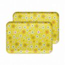 【イエロー&nbsp;2枚組】ST&nbsp;ランチョン&nbsp;トレー&nbsp;L&nbsp;39cm&nbsp;マーチ&nbsp;タツクラフト&nbsp;【Tk113】