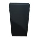 蒔絵調&nbsp;ダストボックス&nbsp;M角&nbsp;6.7L&nbsp;桜ブラック&nbsp;タツクラフト&nbsp;【Tk139】