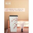 蒔絵調&nbsp;ダストボックス&nbsp;M角&nbsp;6.7L&nbsp;桜ホワイト&nbsp;タツクラフト&nbsp;【Tk140】