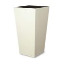 蒔絵調&nbsp;ダストボックス&nbsp;L角&nbsp;9.5L&nbsp;桜ホワイト&nbsp;タツクラフト&nbsp;【Tk148】