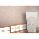 蒔絵調&nbsp;ダストボックス&nbsp;L角&nbsp;9.5L&nbsp;波ホワイト&nbsp;タツクラフト&nbsp;【Tk150】