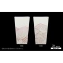 蒔絵調&nbsp;ダストボックス&nbsp;L角&nbsp;9.5L&nbsp;波ホワイト&nbsp;タツクラフト&nbsp;【Tk150】