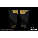 蒔絵調&nbsp;ダストボックス&nbsp;L角&nbsp;9.5L&nbsp;金雲ブラック&nbsp;タツクラフト&nbsp;【Tk151】