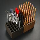 Bosk&nbsp;バスク&nbsp;ペンスタンド&nbsp;S&nbsp;25本&nbsp;2個セット【ブラウン】&nbsp;タツクラフト&nbsp;【Tk188】