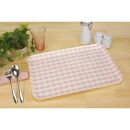 【ピンク2枚組】&nbsp;SR&nbsp;トレー&nbsp;L&nbsp;39cm&nbsp;ミルキーチェック&nbsp;タツクラフト&nbsp;【Tk209】