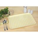 【イエロー2枚組】&nbsp;SR&nbsp;トレー&nbsp;L&nbsp;39cm&nbsp;ミルキーチェック&nbsp;タツクラフト&nbsp;【Tk210】