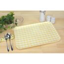 【イエロー×ピンク2枚組】&nbsp;SR&nbsp;トレー&nbsp;L&nbsp;39cm&nbsp;ミルキーチェック&nbsp;タツクラフト&nbsp;【Tk216】