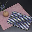 タツクラフト&nbsp;友禅和紙トレー&nbsp;Ｍ&nbsp;33cm&nbsp;2枚セット&nbsp;小花&nbsp;小紋&nbsp;【Tk310】