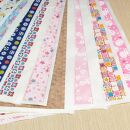 タツクラフト&nbsp;友禅和紙コースター&nbsp;5枚セット&nbsp;桜&nbsp;金平糖&nbsp;水色&nbsp;【Tk343】