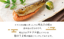 【福岡市】那嘉島のいわし明太子【中島商店】　5本入り