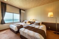 【佐渡島】HOTEL AZUMA（ホテル吾妻）　サンセットパノラマオーシャンフロント（定員6名）1泊2食付2名様　平日利用　宿泊券。お電話のみの対象です。