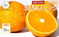 訳あり&nbsp;森本農園の手選別&nbsp;清見オレンジ&nbsp;8kg&nbsp;和歌山県産&nbsp;サイズ混合&nbsp;［北海道・沖縄・離島配送不可］［RN25］［2026年2月上旬から5月中旬頃順次発送予定］