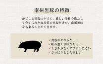 【定期便】南州農場 黒豚熟成生ハム４種食べ比べセット（連続3回）（3278）