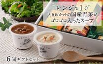 【ギフトセット】 レンジで1分 野菜をMOTTO スープ 6個 ギフト セット レトルト インスタント 国産 ダイエット ベジMOTTOスープ  具だくさん 時短 手軽