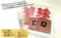 お寿司屋さんねぎとろセット：本鮪スライス 100g メバチ鮪スライス 100g 天然本鮪ねぎとろ 100g×2パック【静岡市清水】冷凍 マグロ たたき ネギトロ丼 手巻き寿司 小分け 即席 海の幸 【配送不可：離島】