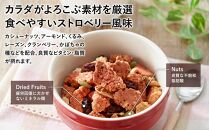 静岡産 美味しさにこだわった栄養食 パワグラ 2袋セット（ストロベリー）【グラノーラ】★★