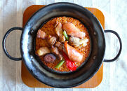 スペイン産栗豚とチョリソーのパエリア&nbsp;1人前&nbsp;2個セット&nbsp;静岡の老舗スペインレストラン「サングリア」&nbsp;冷凍&nbsp;スペイン料理&nbsp;パエリア&nbsp;タパス&nbsp;ワイン&nbsp;バル&nbsp;バール◇