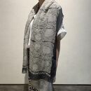 【京都丸紅】V&Aシルクオーガンジーショール（モノトーン）