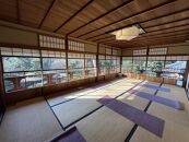 【KYOTOYOGA】旧三井家下鴨別邸で 『オーダーメイドKYOTOYOGA』体験