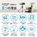 PJ22【Adget Pocket Projector Moss Green】 アジェットポケットプロジェクター　Netflix対応 モバイルプロジェクター 小型 家庭用 天井投影 一人暮らし Android OS  4,500mAhバッテリー 搭載 日本ブランド【モスグリーン】