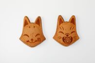 【エールトリート】きつねせんべい和菓子セット