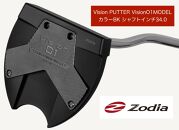 ゾディア（Zodia） パター Vision PUTTER  Vision01MODEL カラーBK シャフトインチ34.0