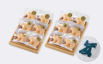 【ギフト用】《農林水産大臣賞受賞》北海道名物 木彫り熊モナカ(1箱 6個入り×2) 【 もなか モナカ 最中 和菓子 菓子 おかし 食品   グルメ お取り寄せ    】