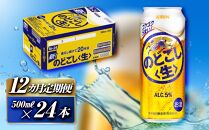 【12ヵ月定期便】キリン&nbsp;のどごし〈生〉500ml×24本　【&nbsp;お酒&nbsp;アルコール&nbsp;アルコール飲料&nbsp;晩酌&nbsp;家飲み&nbsp;宅飲み&nbsp;飲み会&nbsp;集まり&nbsp;バーベキュー&nbsp;BBQ&nbsp;イベント&nbsp;飲み物&nbsp;缶ビール&nbsp;】&nbsp;●