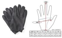 LAMP GLOVES -UTILITY GLOVE SHORTY-(カラー：ブラック／サイズ：S)【革手袋 レザー グローブ 鹿革 メンズ レディース Lamp gloves ランプグローブス ショート ドライビンググローブ バイカー ファッション 手袋 香川県 さぬき市】