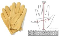 LAMP GLOVES -UTILITY GLOVE SHORTY-(カラー：キャメル／サイズ：S)【革手袋 レザー グローブ 鹿革 メンズ レディース Lamp gloves ランプグローブス ショート ドライビンググローブ バイカー ファッション 手袋 香川県 さぬき市】