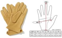 LAMP GROVES -UTILITY GLOVE STANDARD-(カラー：キャメル／サイズ：S)【革手袋 レザー グローブ 鹿革 メンズ レディース Lamp gloves ランプグローブス スタンダード ドライビンググローブ バイカー ファッション 手袋 香川県 さぬき市】