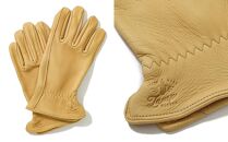 LAMP GROVES -UTILITY GLOVE STANDARD-(カラー：キャメル／サイズ：S)【革手袋 レザー グローブ 鹿革 メンズ レディース Lamp gloves ランプグローブス スタンダード ドライビンググローブ バイカー ファッション 手袋 香川県 さぬき市】