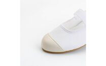 おしゃれな上履き&nbsp;シューズ&nbsp;室内履き&nbsp;上靴（アイボリー／25.5cm）