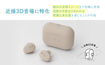 完全ワイヤレスイヤホン&nbsp;ag&nbsp;COTSUBU&nbsp;for&nbsp;ASMR&nbsp;3D&nbsp;VR/バイノーラル/ASMR&nbsp;/&nbsp;360オーディオ推奨/リラックス