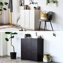 シューズボックス&nbsp;靴箱&nbsp;90&nbsp;ロータイプ&nbsp;ホワイト&nbsp;玄関収納&nbsp;下駄箱&nbsp;開き扉収納&nbsp;収納棚&nbsp;水洗い可能棚板&nbsp;耐水&nbsp;可動棚&nbsp;食器棚&nbsp;多目的収納&nbsp;大川家具&nbsp;おしゃれ