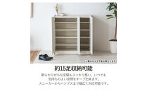 シューズボックス&nbsp;靴箱&nbsp;90&nbsp;ロータイプ&nbsp;ホワイト&nbsp;玄関収納&nbsp;下駄箱&nbsp;開き扉収納&nbsp;収納棚&nbsp;水洗い可能棚板&nbsp;耐水&nbsp;可動棚&nbsp;食器棚&nbsp;多目的収納&nbsp;大川家具&nbsp;おしゃれ