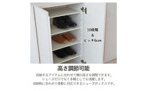 シューズボックス&nbsp;靴箱&nbsp;90&nbsp;ロータイプ&nbsp;ダークブラウン&nbsp;玄関収納&nbsp;下駄箱&nbsp;開き扉収納&nbsp;収納棚&nbsp;水洗い可能棚板&nbsp;耐水&nbsp;可動棚&nbsp;食器棚&nbsp;多目的収納&nbsp;大川家具&nbsp;おしゃれ