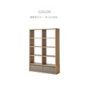 taupe&nbsp;シェルフ2列&nbsp;ハイタイプ&nbsp;(通常色カラーK-6116KN)