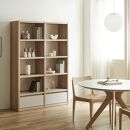 taupe&nbsp;シェルフ2列&nbsp;ハイタイプ&nbsp;(新色カラーK-6115KN)