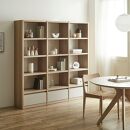 taupe&nbsp;シェルフ3列&nbsp;ハイタイプ&nbsp;(通常色カラーK-6116KN)