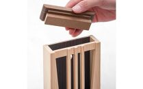 MIYA&nbsp;［高さ38cm］国産ひのき&nbsp;御札立て&nbsp;1体用&nbsp;壁掛け&nbsp;自立&nbsp;木製&nbsp;神棚&nbsp;お守り&nbsp;宮型&nbsp;省スペース&nbsp;ミニ神棚