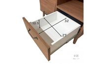 脚14cmお掃除楽々！チェスト&nbsp;北欧&nbsp;完成品&nbsp;大容量&nbsp;タンス&nbsp;幅72cm&nbsp;高さ78&nbsp;奥行40&nbsp;整理棚&nbsp;洋服&nbsp;本&nbsp;book&nbsp;ブック&nbsp;タンス&nbsp;たんす&nbsp;日本製&nbsp;国産&nbsp;お掃除ロボット可&nbsp;高品質&nbsp;引き出し&nbsp;小物&nbsp;見せる棚&nbsp;living&nbsp;リビング&nbsp;アンティーク&nbsp;完成品&nbsp;おしゃれ&nbsp;木製&nbsp;収納&nbsp;脚付き&nbsp;家具&nbsp;インテリア&nbsp;大川&nbsp;大川家具&nbsp;W72フラップキャビネット&nbsp;WN&nbsp;ウォールナット色