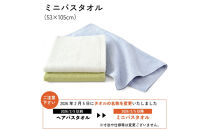 【1秒タオル】ホットマンカラー12&nbsp;ミニバスタオル2枚セット