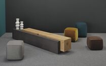 スツール&nbsp;BOCCONE&nbsp;高さ46cm　SLR-BE_04394　【ベージュ】