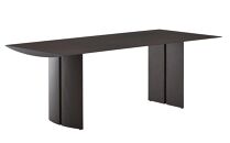 木製ダイニングテーブル TAVOLO NAVEes 幅200cm【arflexーアルフレックスー】_チャコールグレー_04427