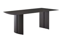 木製ダイニングテーブル TAVOLO NAVEes 幅180cm【arflexーアルフレックスー】_チャコールグレー_04431