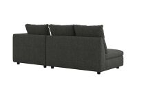 L字型ソファ向右シェーズロング&nbsp;SONA〈DUO〉幅214cm【arflexーアルフレックスー】_04433　【チャコールグレー】