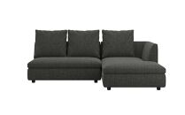 L字型ソファ向右シェーズロング&nbsp;SONA〈DUO〉幅214cm【arflexーアルフレックスー】_04433　【チャコールグレー】