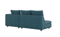 L字型ソファ向右シェーズロング&nbsp;SONA&nbsp;DUO&nbsp;幅214cm【arflexーアルフレックスー】_04434　【ブルー】