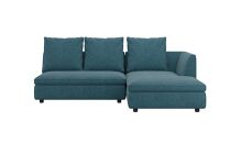 L字型ソファ向右シェーズロング&nbsp;SONA&nbsp;DUO&nbsp;幅214cm【arflexーアルフレックスー】_04434　【ブルー】